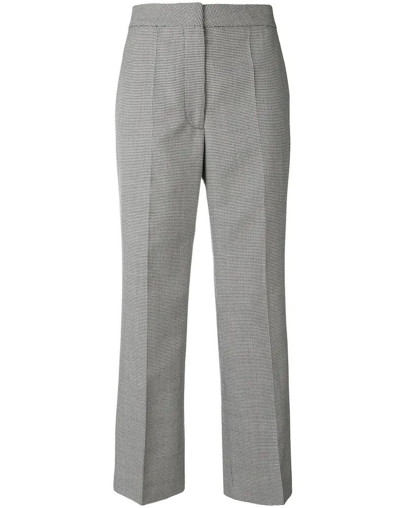 Stella McCartney Cropped-Hose mit hohem Bund - Blau Blau