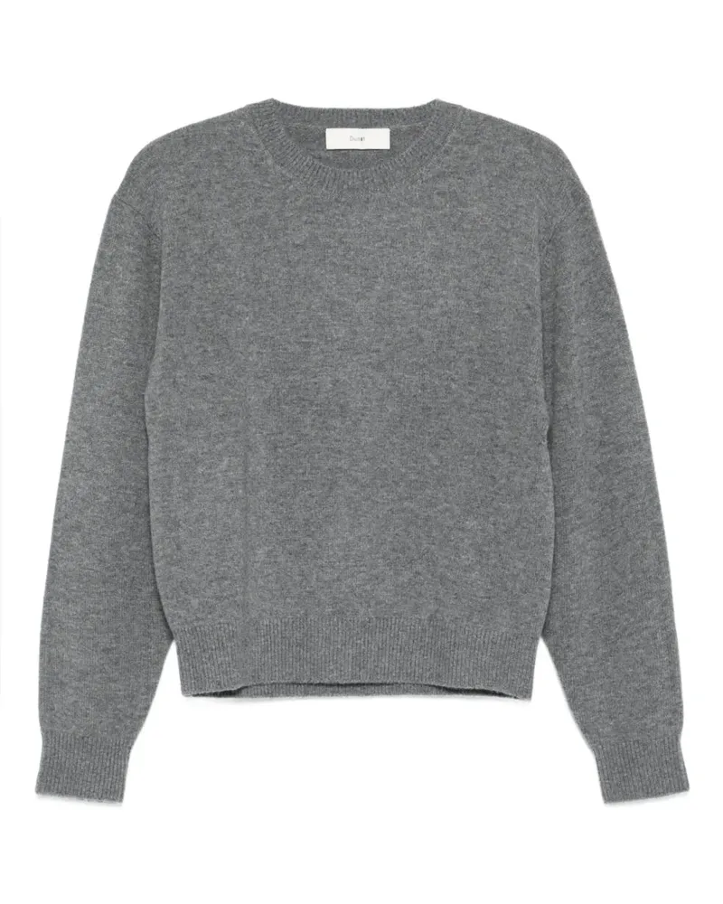 Dunst Pullover mit rundem Ausschnitt - Grau Grau