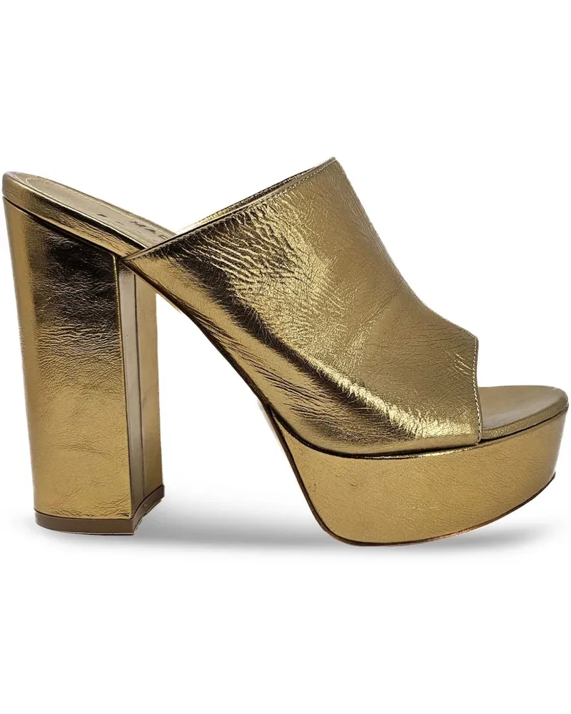 MADISON.MAISON Marilu Plateau-Sandalen 120mm - Gold Gold