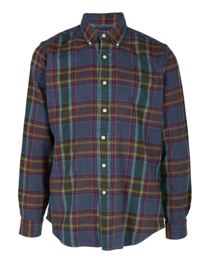 Ralph Lauren Kariertes Hemd - Blau Blau