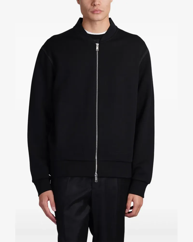 Ermenegildo Zegna Sweatshirt mit Reißverschluss - Schwarz Schwarz