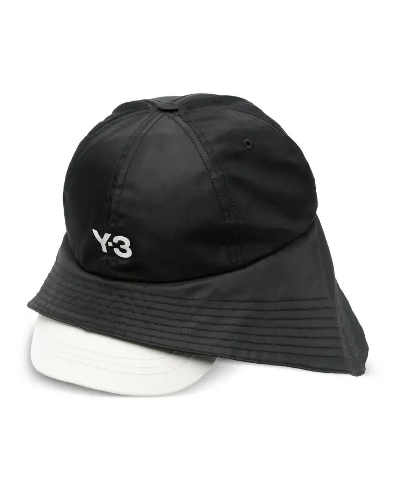 Y-3 Hut mit Riemenverschluss - Schwarz Schwarz