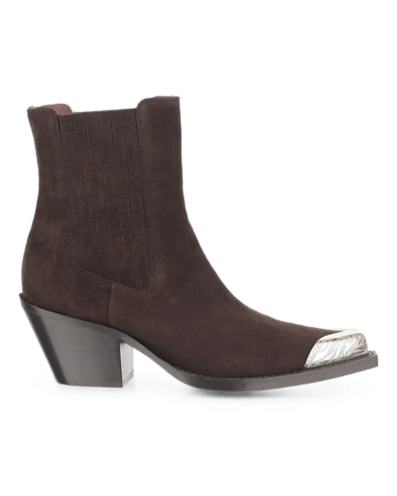 Paris Texas Dallas cap-toe ankle boots - Braun Braun