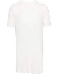 Rick Owens Level T-Shirt mit rundem Ausschnitt Weiß