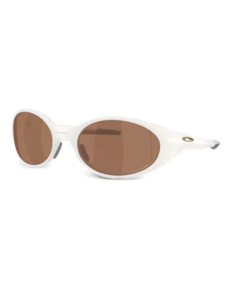 Oakley Sonnenbrille mit Logo-Print - Nude Nude
