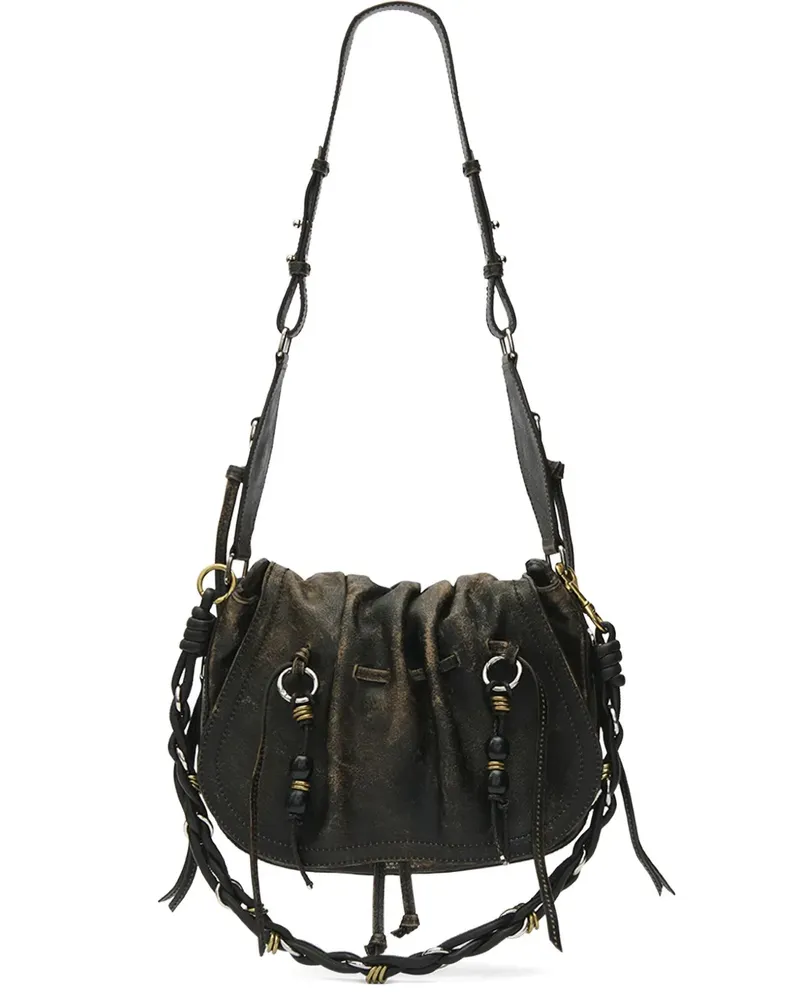 Isabel Marant Beuteltasche aus Leder - Schwarz Schwarz