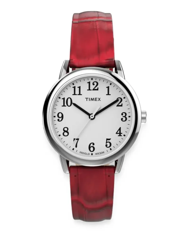 Timex Easy Reader Armbanduhr 30mm - Weiß Weiß