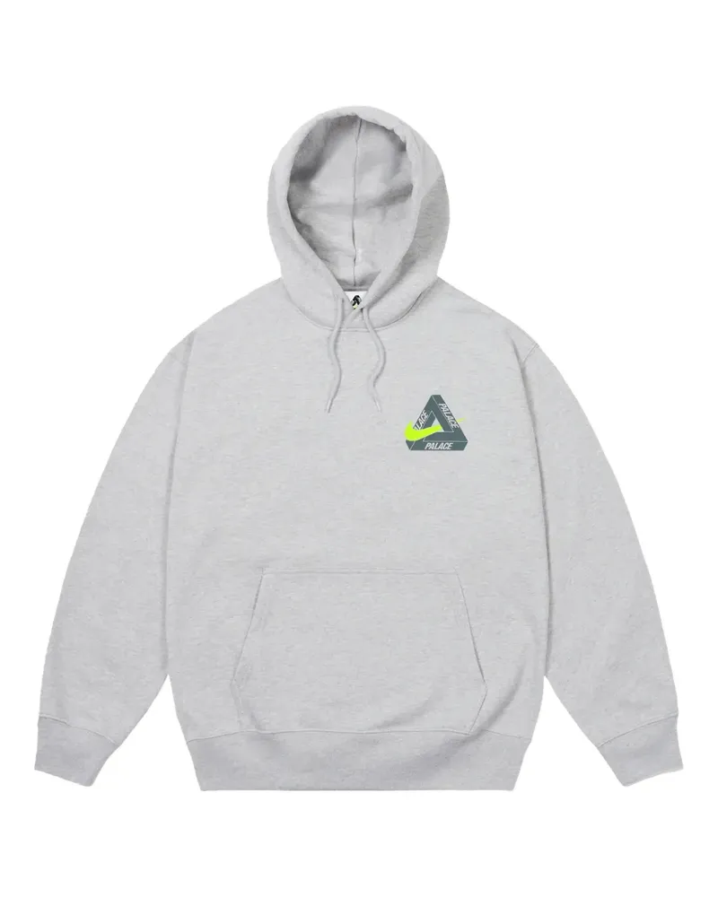PALACE x Nike Tri Swoosh Hoodie - Grau Grau