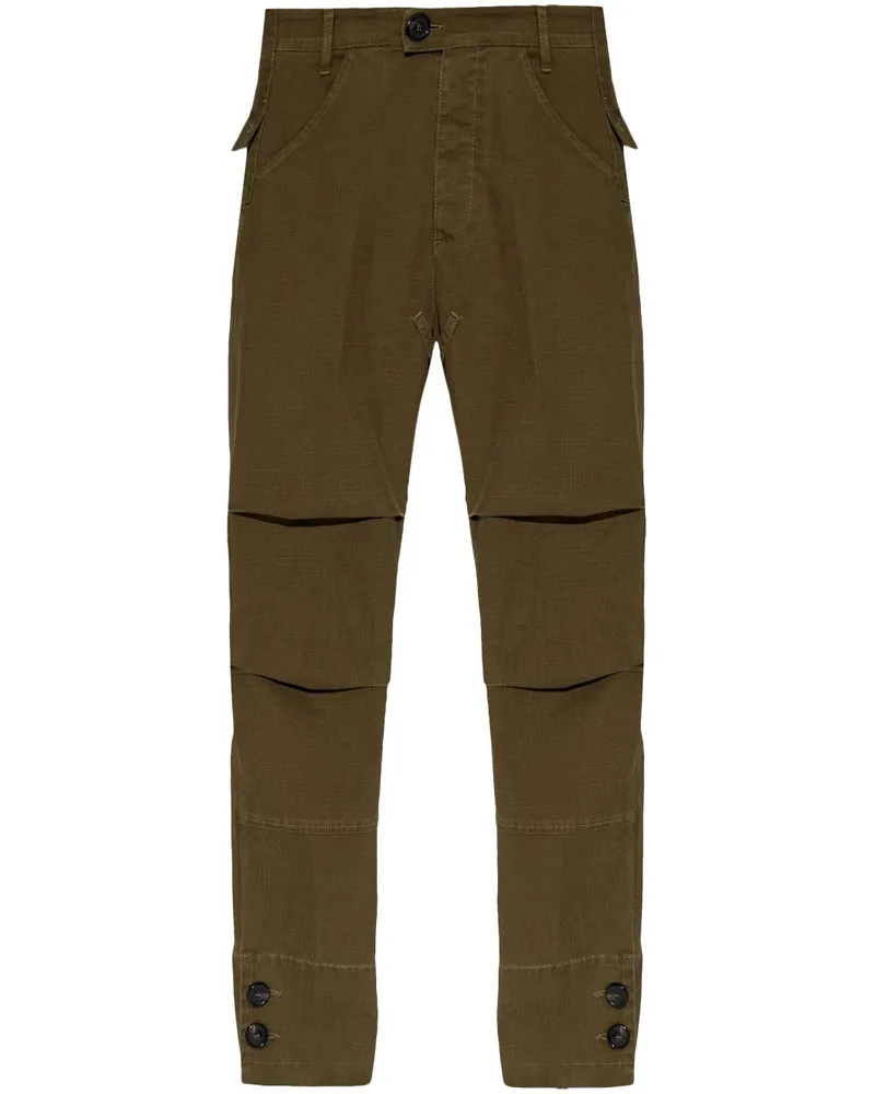 Dsquared2 Hose mit Umschlag - Grün Grün