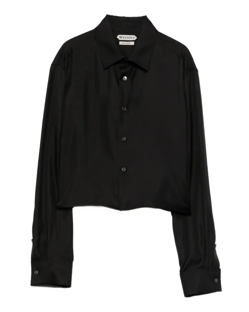 J.W.Anderson Klassisches Hemd - Schwarz Schwarz