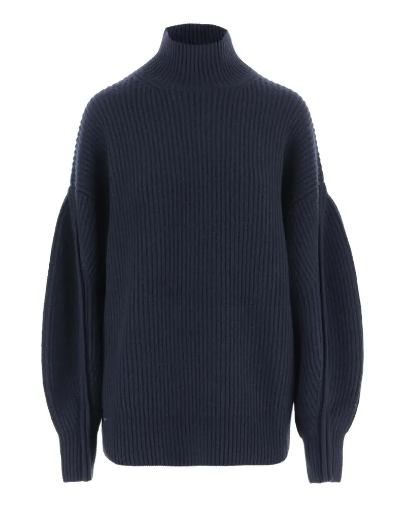 Carven Gerippter Pullover - Blau Blau