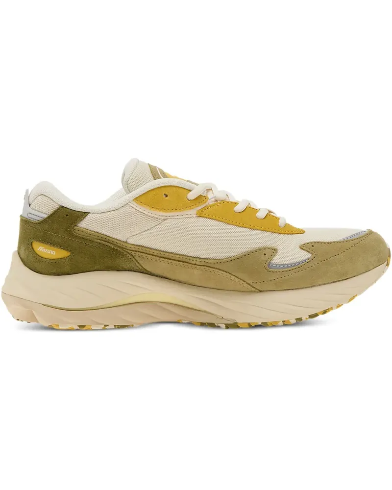 Mizuno Sneakers aus Leder - Gelb Gelb