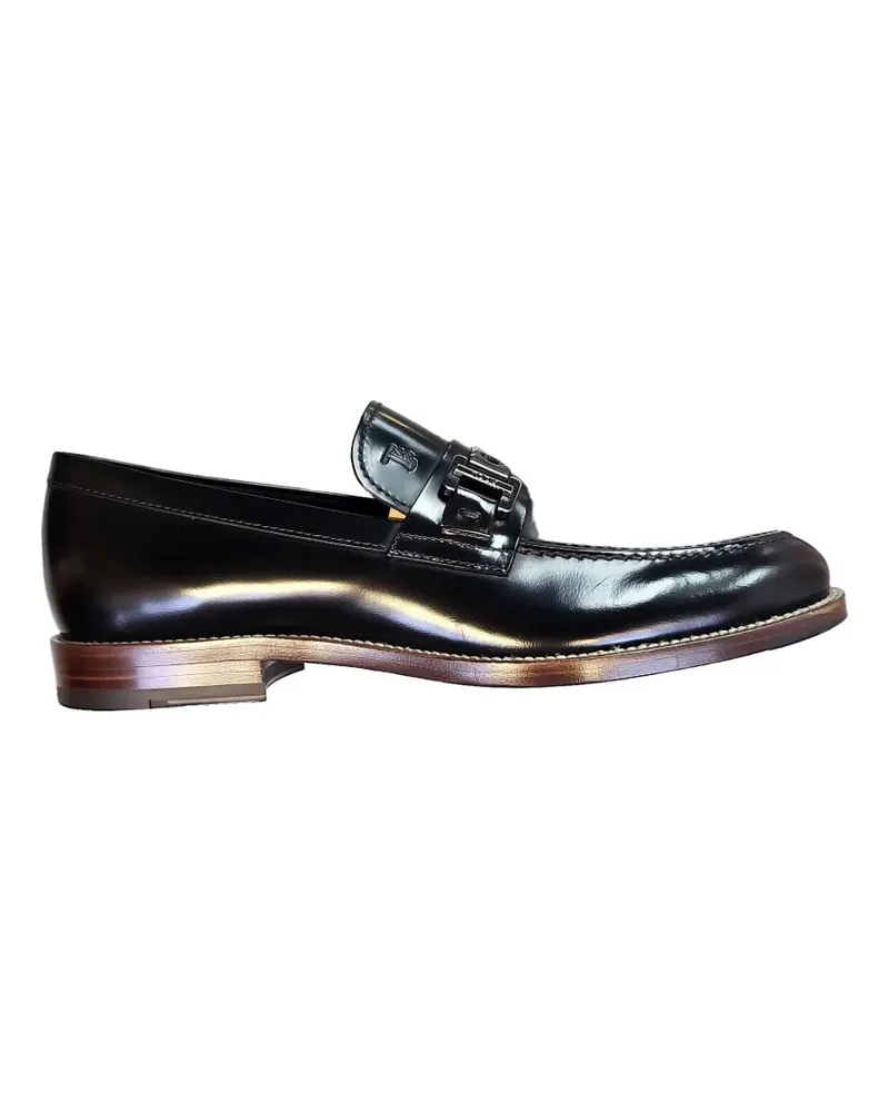 TOD'S Loafer mit Schnallendetail - Schwarz Schwarz