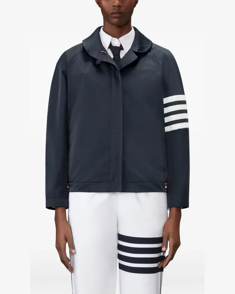 Thom Browne 4-Bar Jacke mit Raglanärmeln - Blau Blau