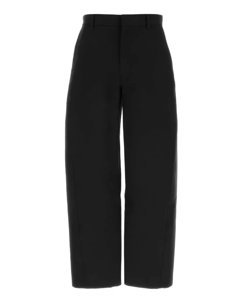 Givenchy couture-seam cotton trousers - Schwarz Schwarz