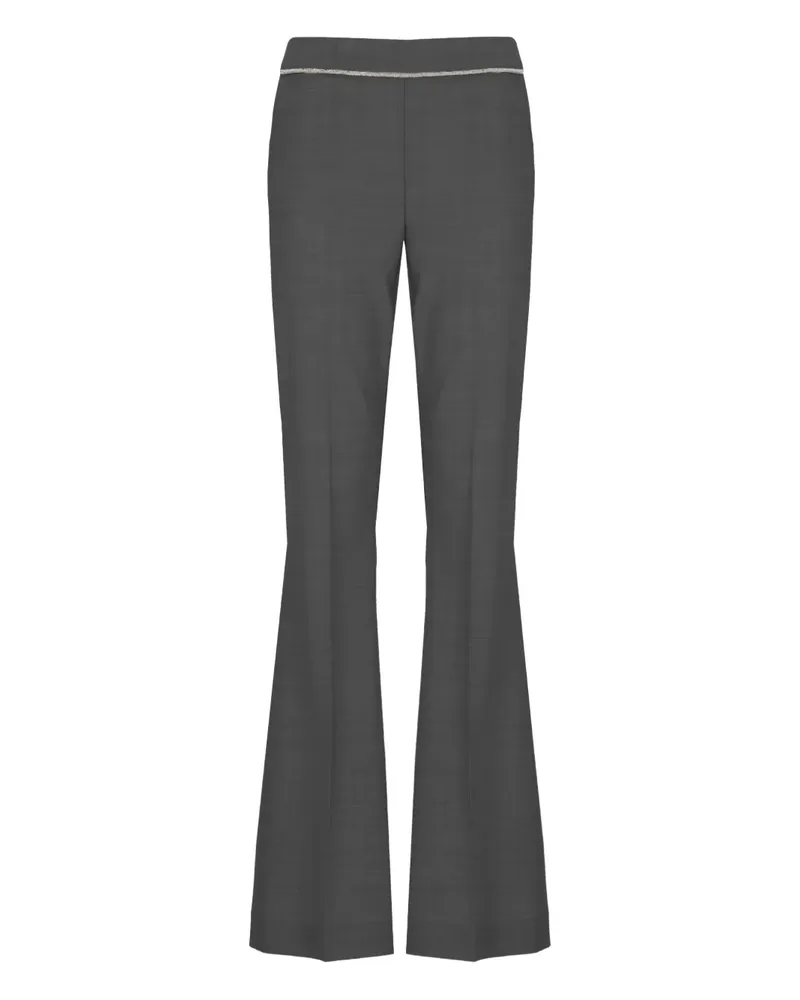 D.EXTERIOR trim-detail trousers - Grau Grau