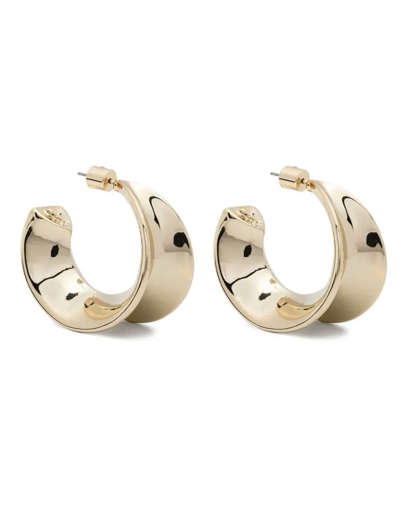 Patrizia Pepe Waves Creolen - Gold Gold