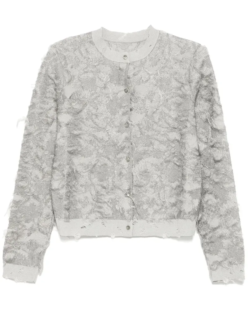 JNBY Cardigan mit rundem Ausschnitt - Grau Grau