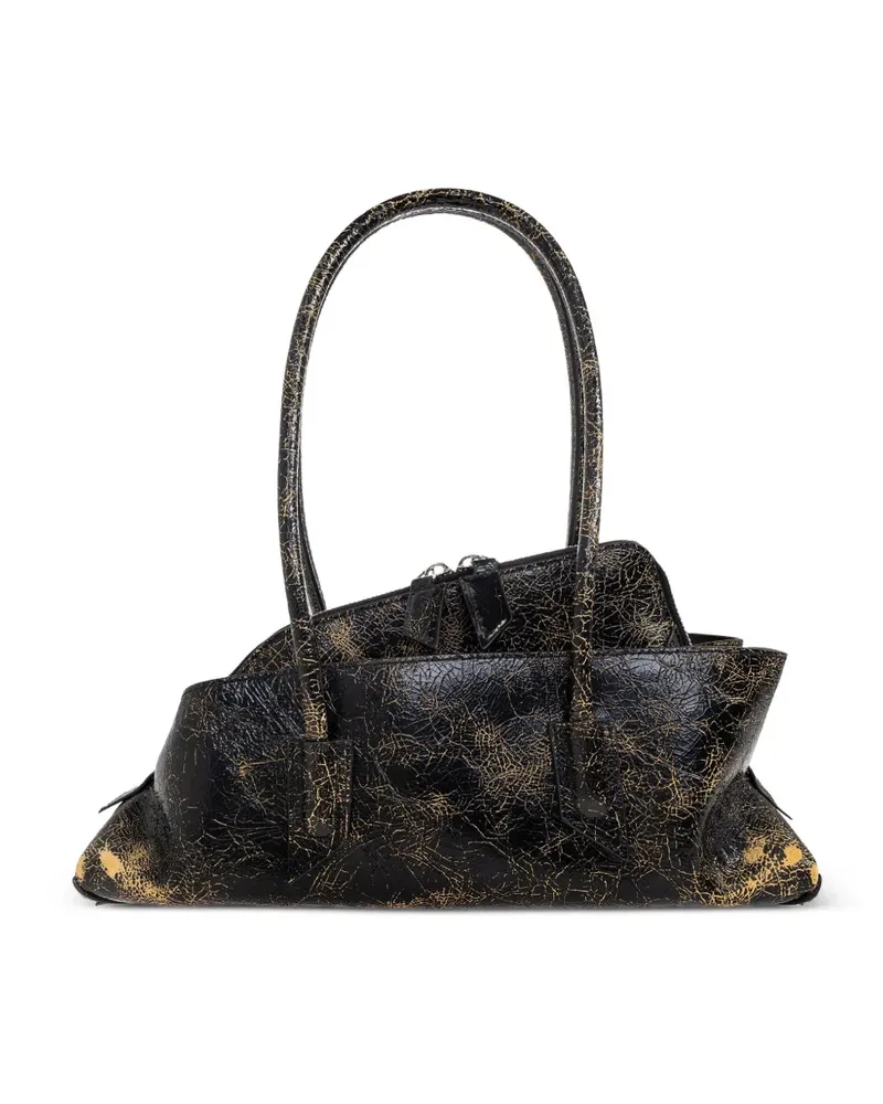 ATTICO Kleine La Passeggiata Tote Bag - Schwarz Schwarz