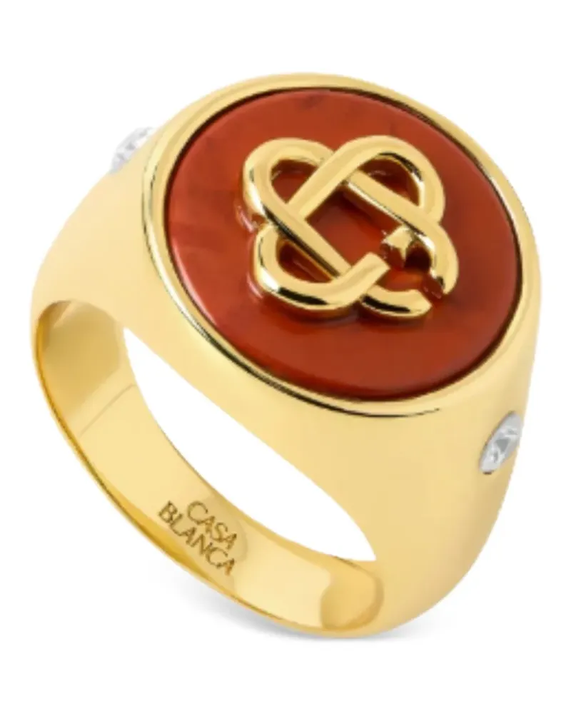 Casablanca Paris Siegelring mit Jaspis - Gold Gold