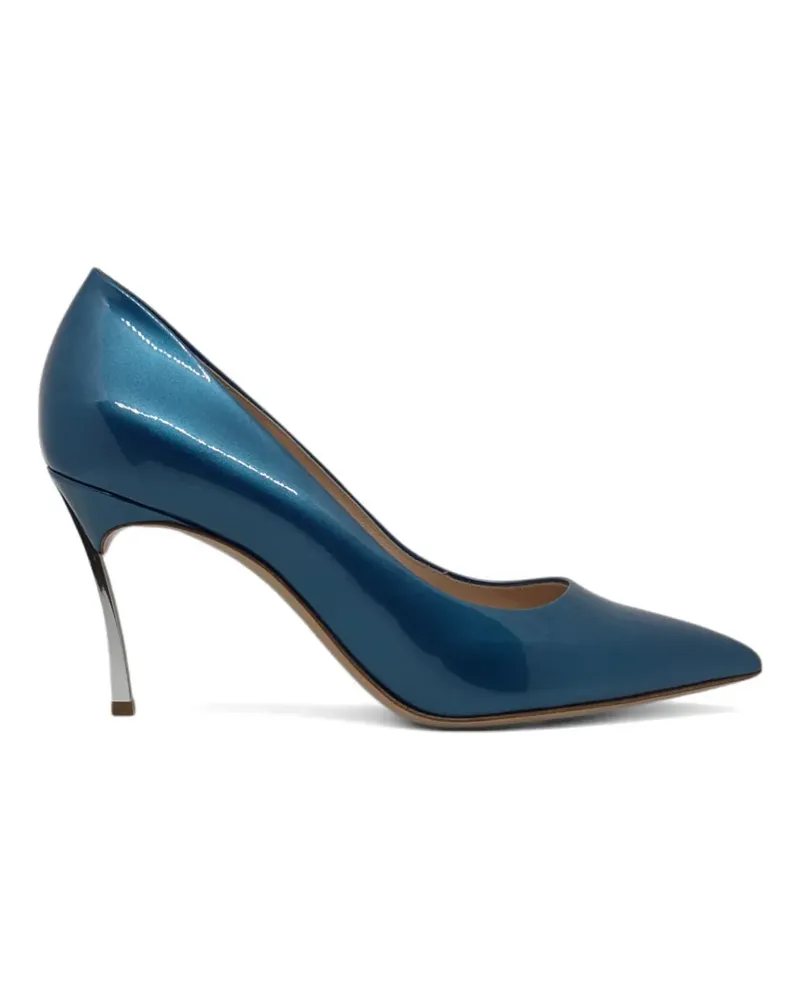 Casadei Superblade Jolly point-toe pumps - Blau Blau