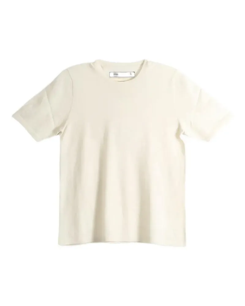 Frenckenberger fine-knit T-shirt - Nude Nude