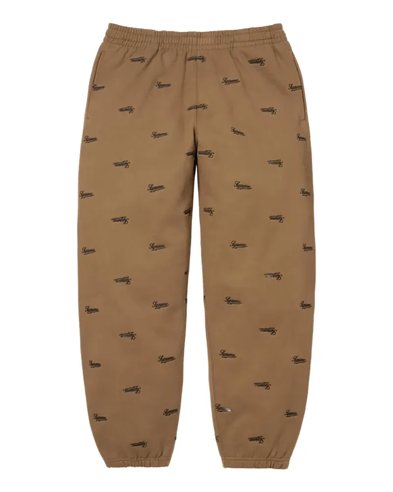 Supreme Being Repeat Script track pants - Nude Nude