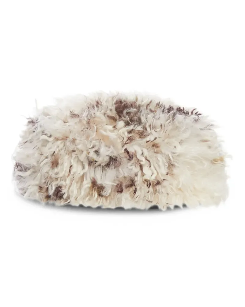 Seafarer Mütze aus Faux Fur - Nude Nude