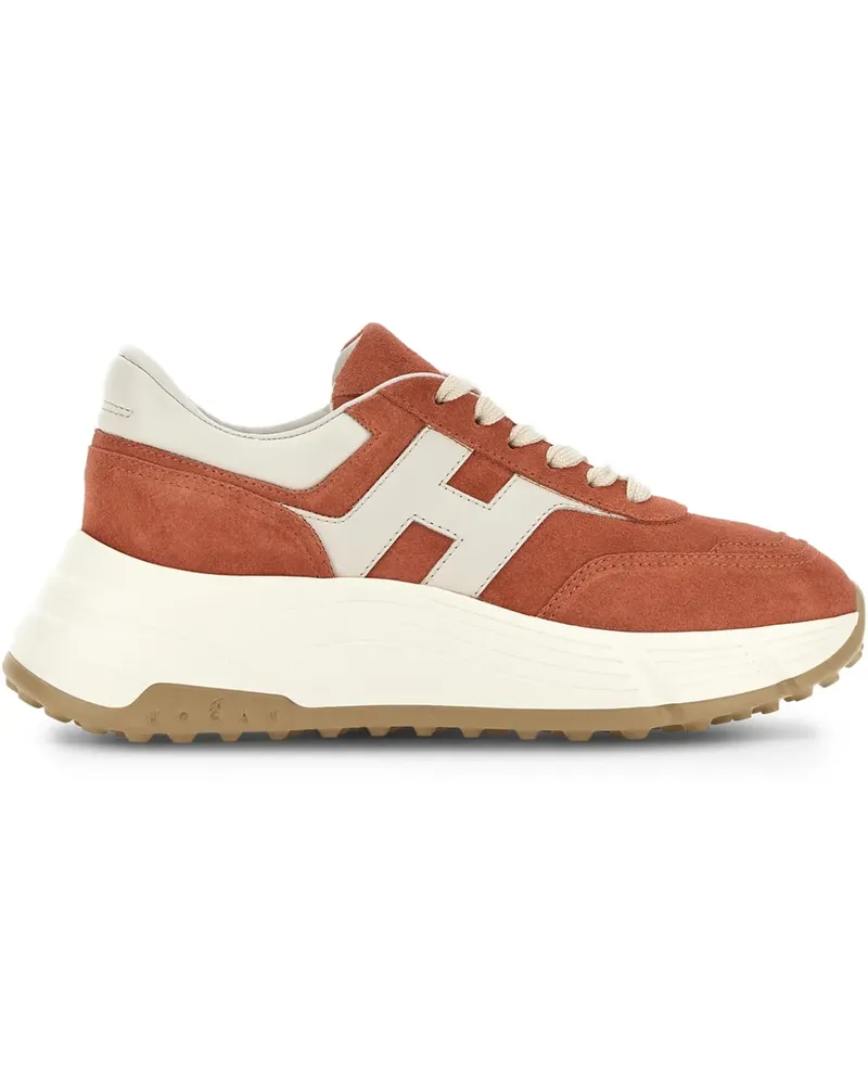 Hogan Hi-Fi Sneakers aus Wildleder - Braun Braun