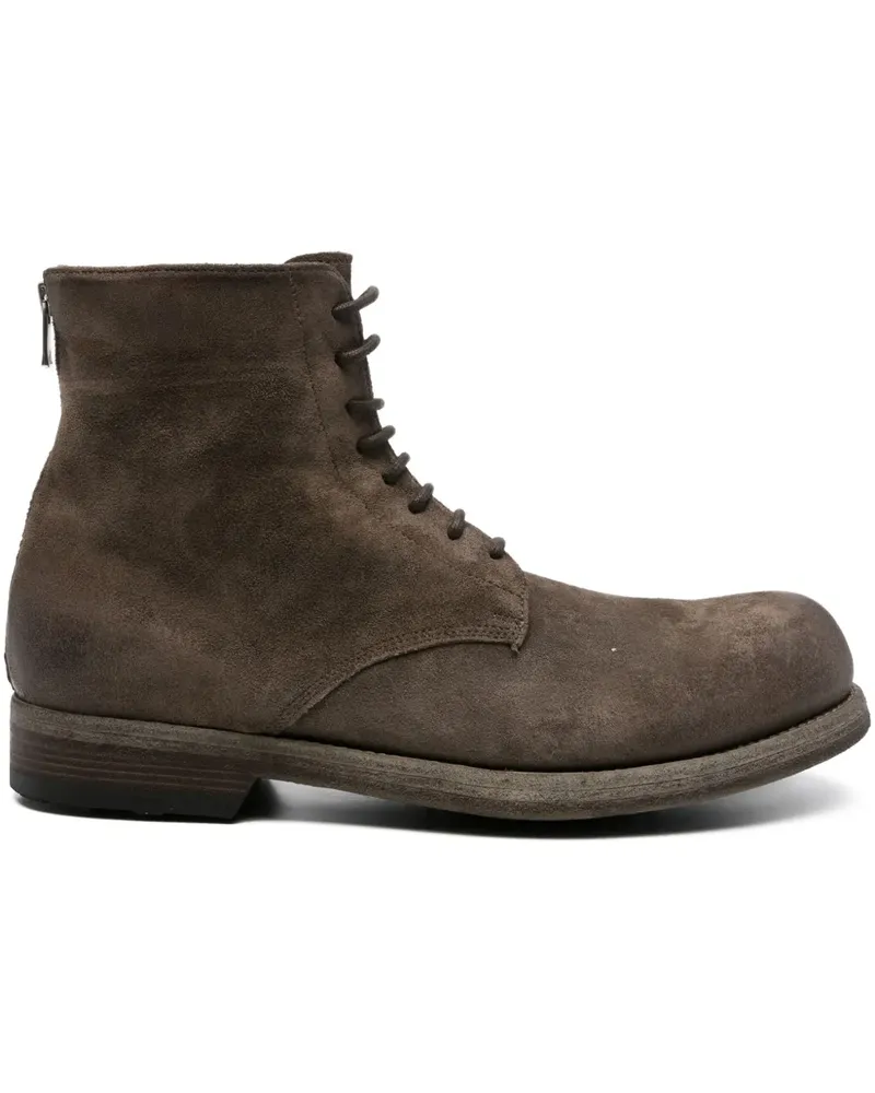Officine Creative Italia Stiefel mit Schnürung - Braun Braun