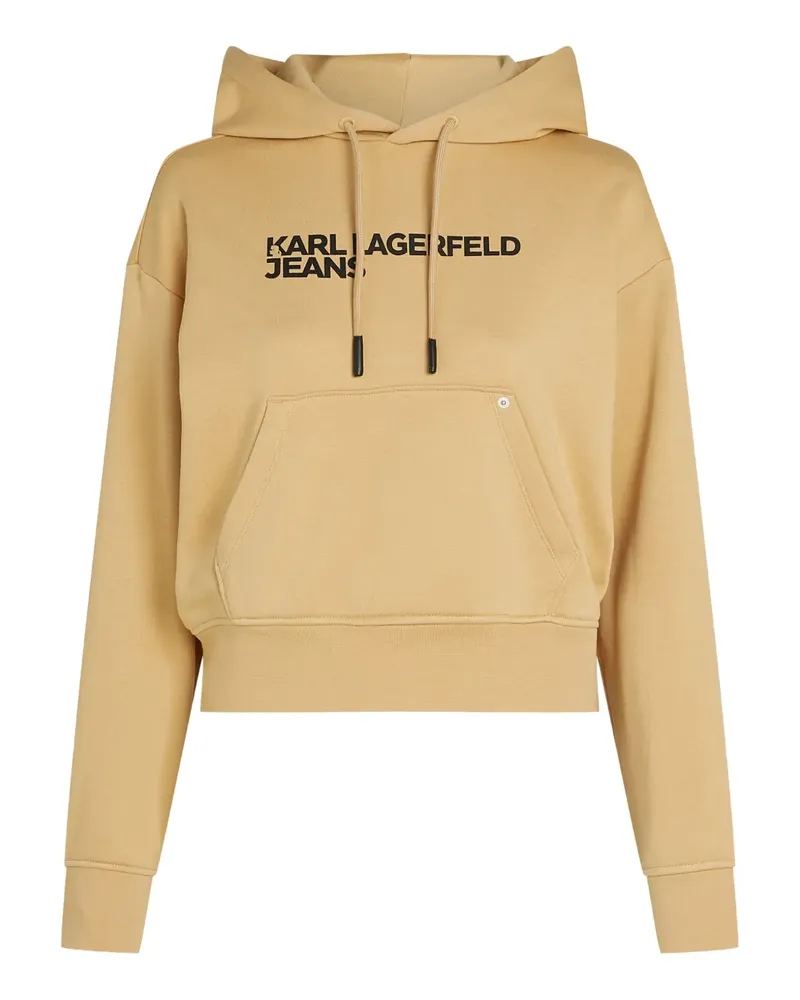 Karl Lagerfeld Sweatshirt mit Kapuze - Gelb Gelb