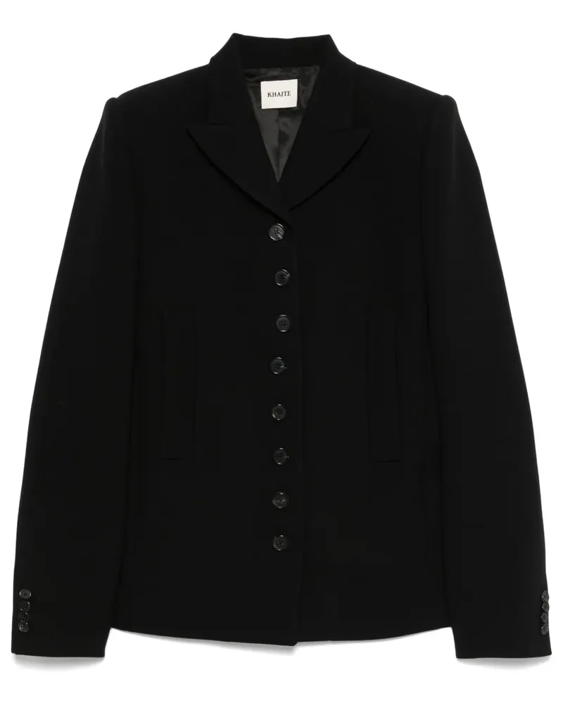 KHAITE Saraphina Blazer - Schwarz Schwarz