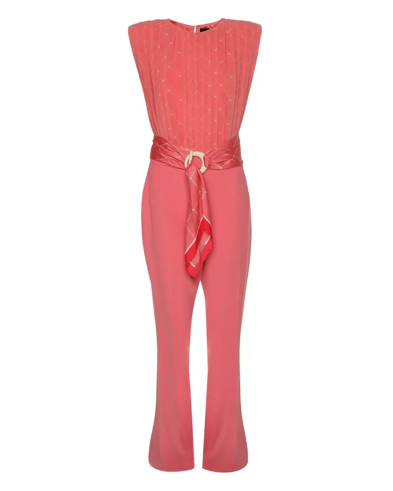 Elisabetta Franchi Pre-owned Jumpsuit mit Falten - Rosa Rosa