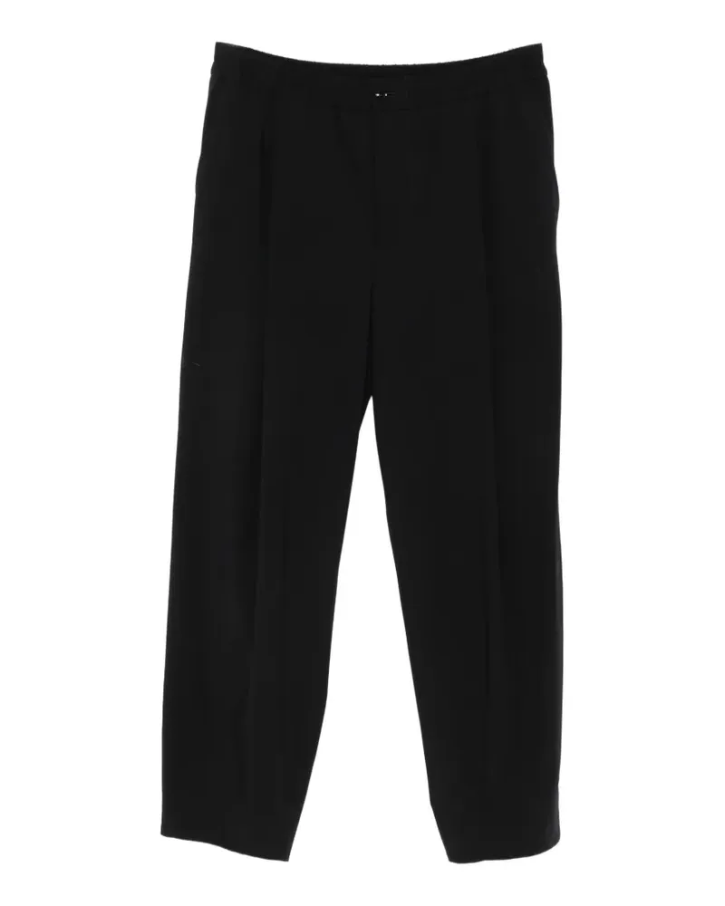 Giorgio Armani Bundfaltenhose mit elastischem Bund - Blau Blau