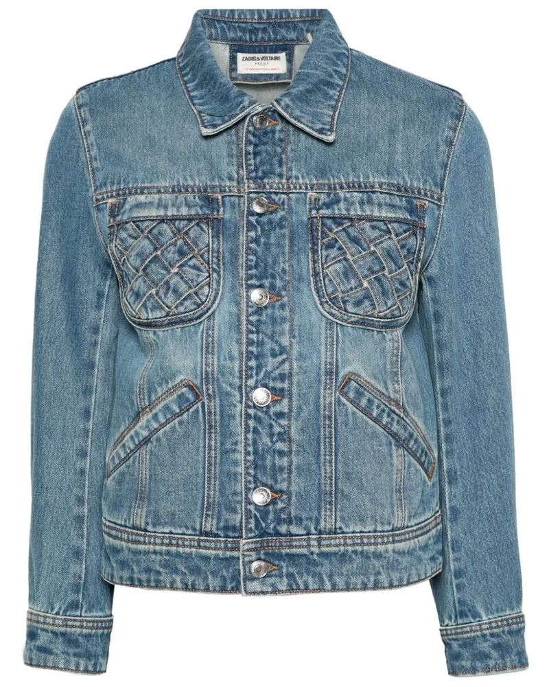 Zadig & Voltaire Kioka Jacke aus Denim - Blau Blau