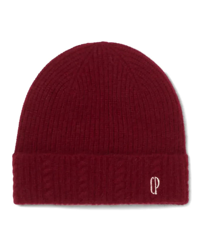 Claudie Pierlot Gerippte Beanie - Rot Rot
