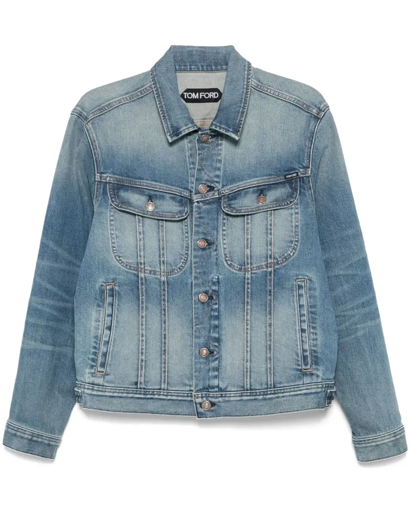 Tom Ford Klassische Jeansjacke - Blau Blau