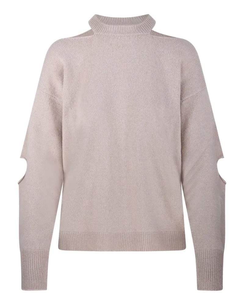 Federica Tosi Pullover mit Cut-Out - Nude Nude