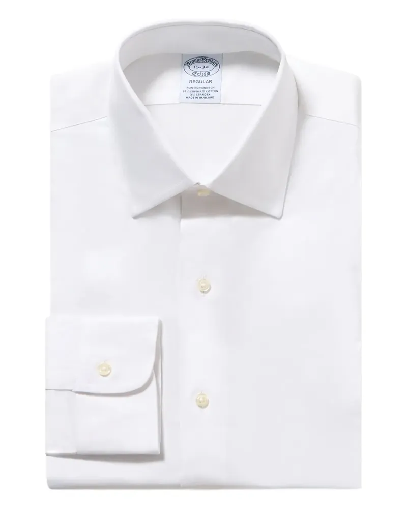 Brooks Brothers Klassisches Hemd - Weiß Weiß