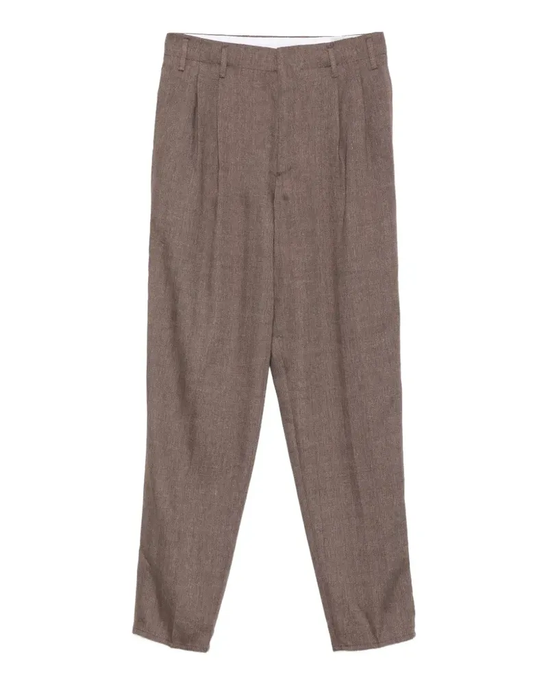Brunello Cucinelli Plissierte Hose - Braun Braun
