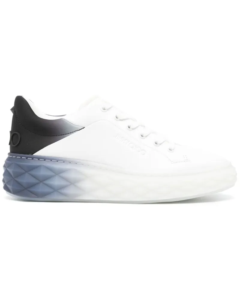 Jimmy Choo Diamond Maxi/F II Sneakers mit Ombré-Effekt - Weiß Weiß