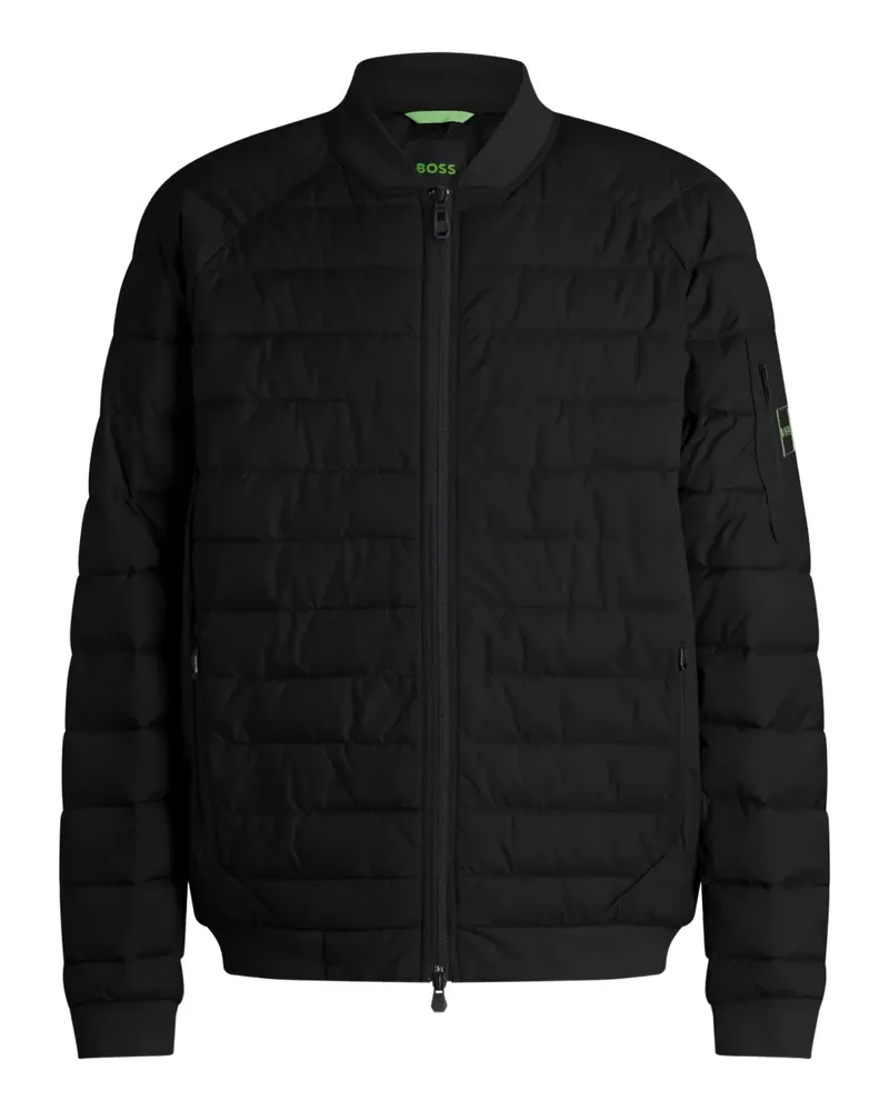 HUGO BOSS Gesteppte Bomberjacke - Schwarz Schwarz