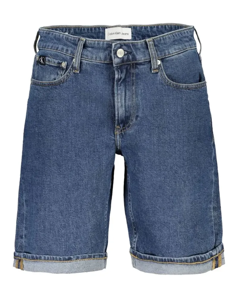 Calvin Klein rolled-hem shorts - Blau Blau
