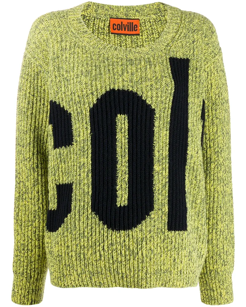 Colville Gerippter Pullover - Gelb Gelb