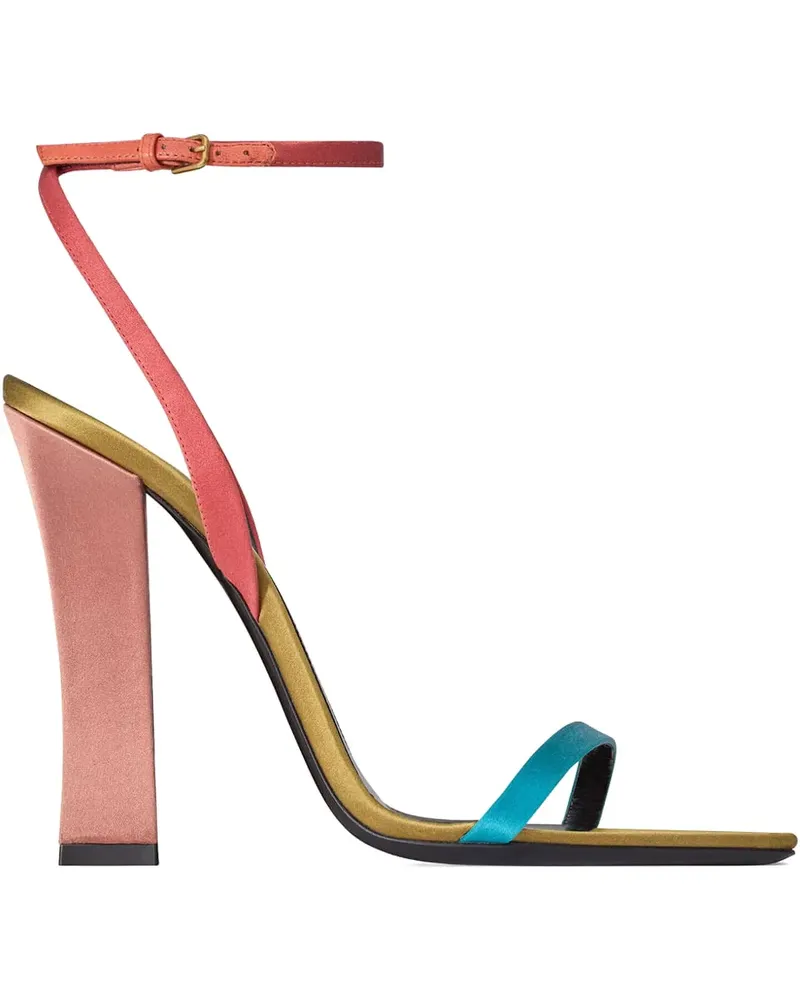 Saint Laurent Dominique Riemensandalen 110mm - Blau Blau