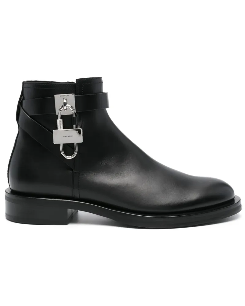 Givenchy Lock Stiefeletten - Schwarz Schwarz