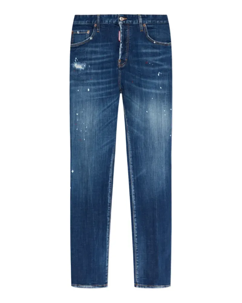 Dsquared2 642 distressed jeans - Blau Blau