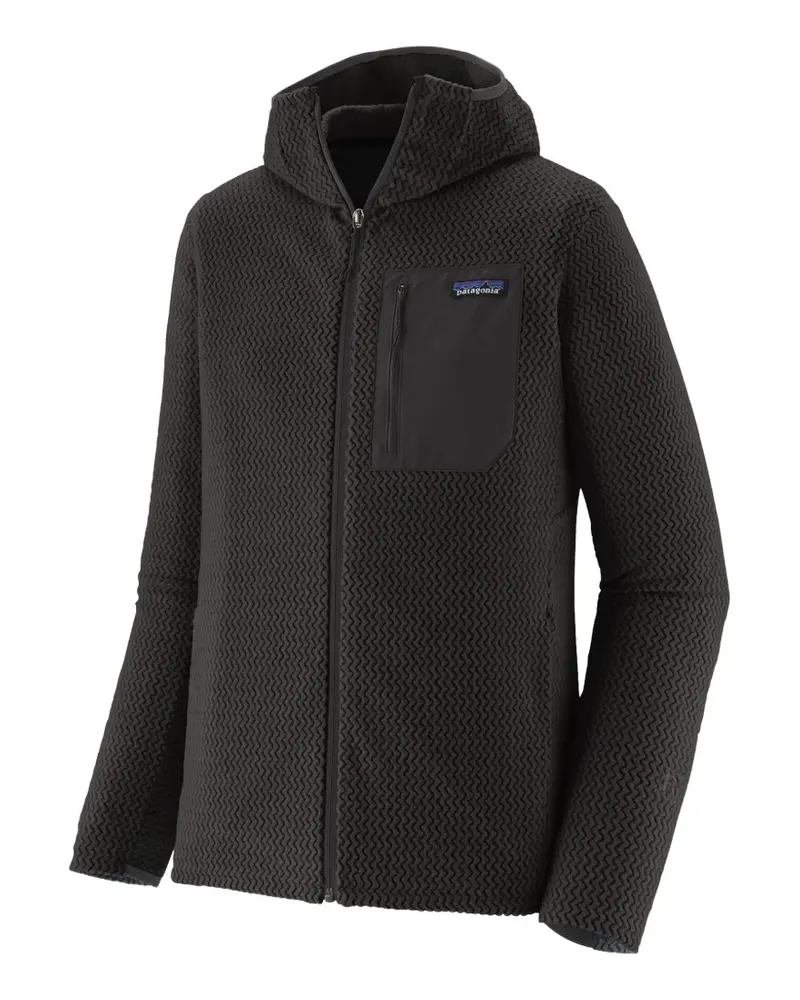 Patagonia R1® Air hooded zip hoodie - Schwarz Schwarz
