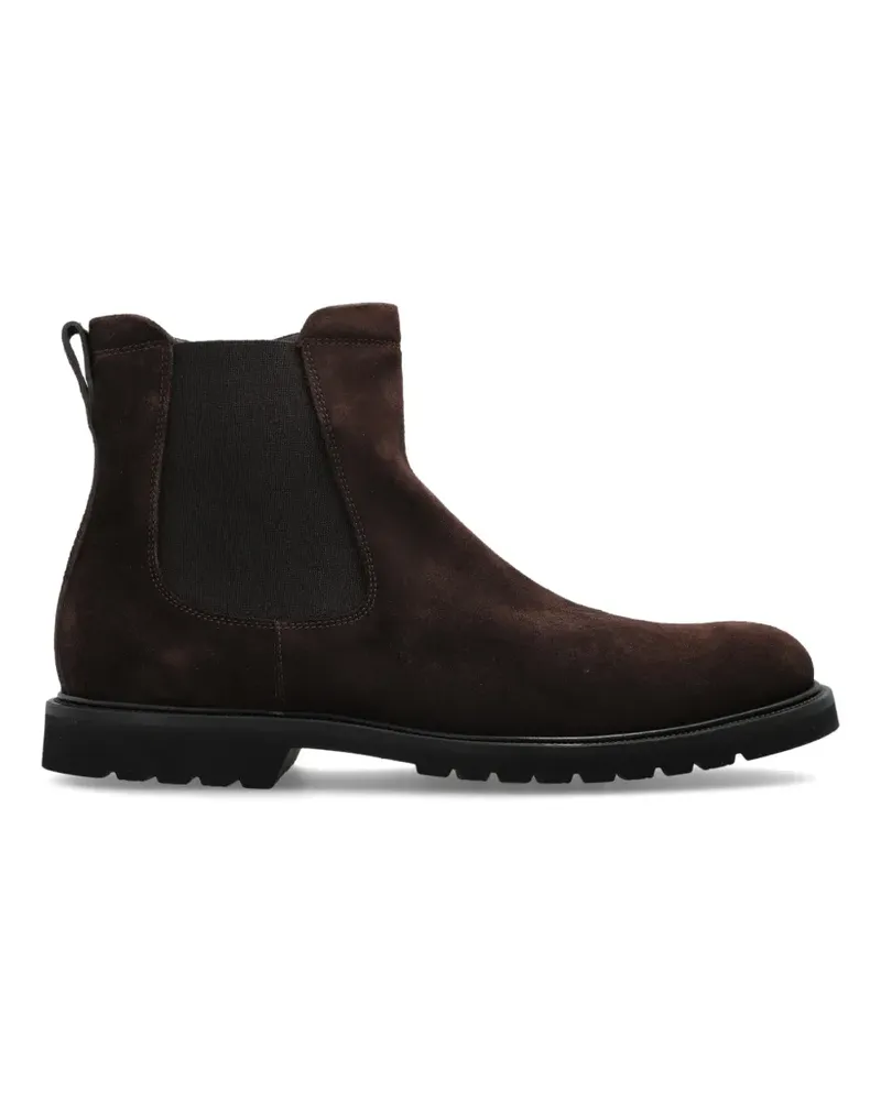 Fabi Chelsea-Boots aus Wildleder - Braun Braun