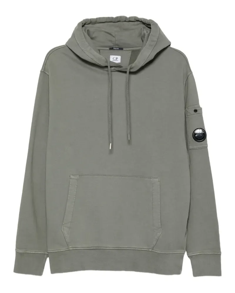 C.P. Company Hoodie mit Linsen-Detail - Grau Grau
